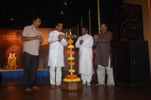 Inaguration of the festival by Hon'ble Chairman of Kala Academy Shri.Govind Gaude